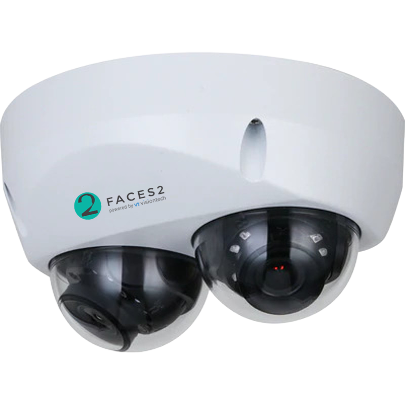 FACES2 dual-lens AI camera
