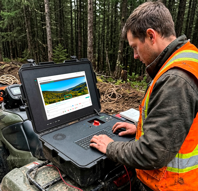 AI Scout three-step flow