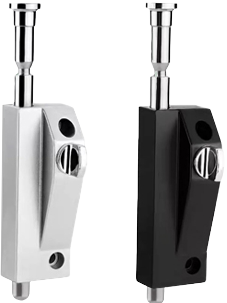 Door-to-floor mechanical deadbolt
